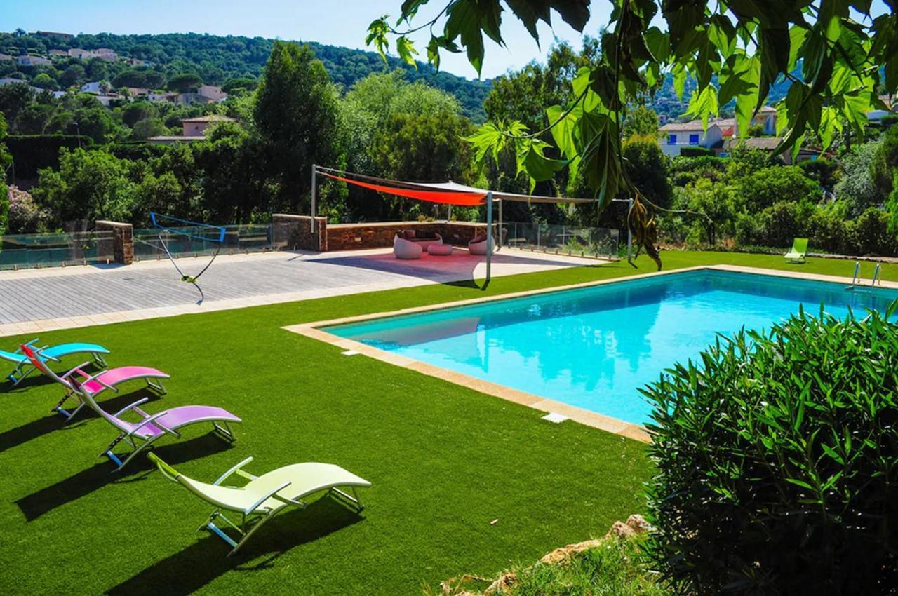 La Villa Romeo, Piscine Et Spa 圣马克西姆 外观 照片