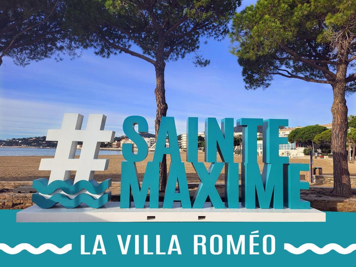 La Villa Romeo, Piscine Et Spa 圣马克西姆 外观 照片
